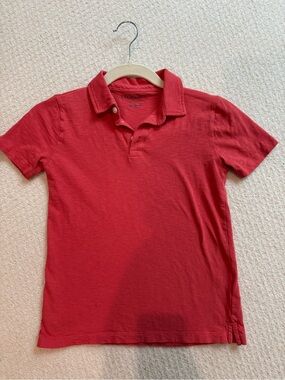 Crewcuts boys' short-sleeve slub cotton jersey polo - Size M (8-9)